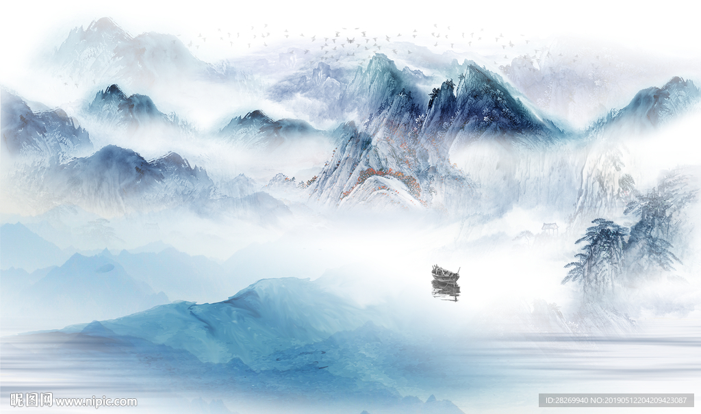 水墨山水