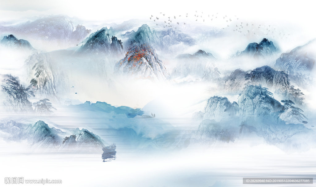 水墨山水