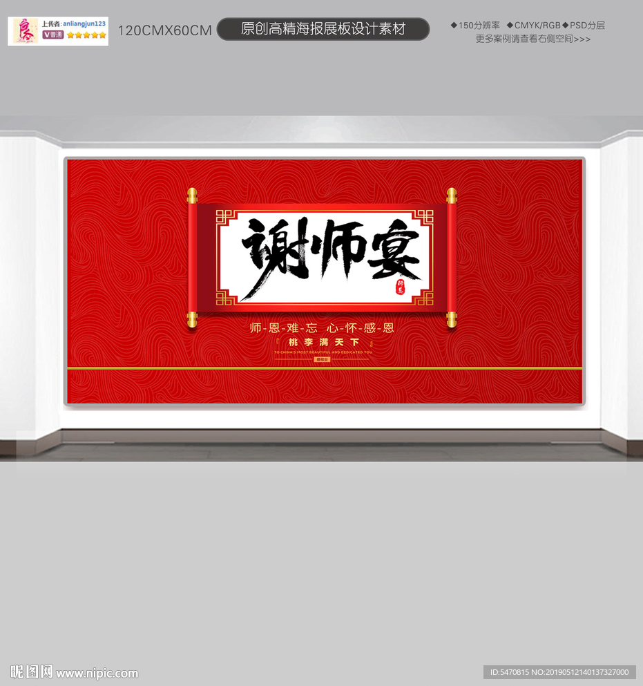 谢师宴展板