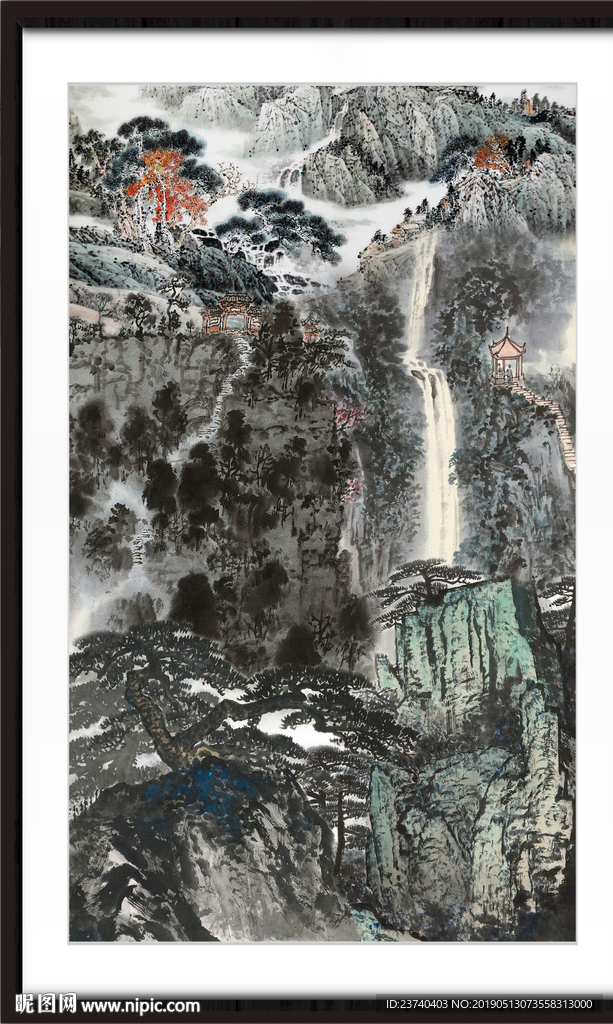 中国画山水