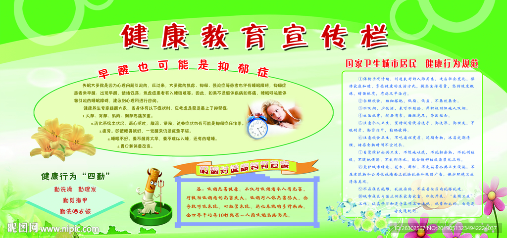 健康教育宣传栏