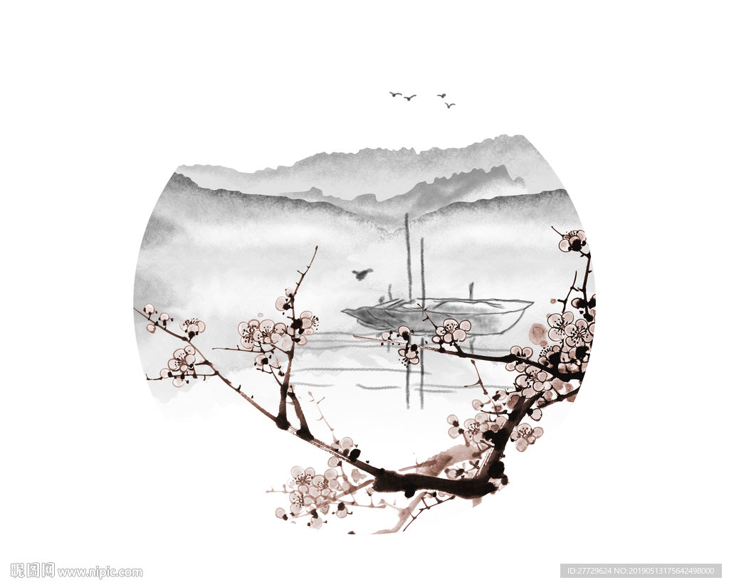 国画山水