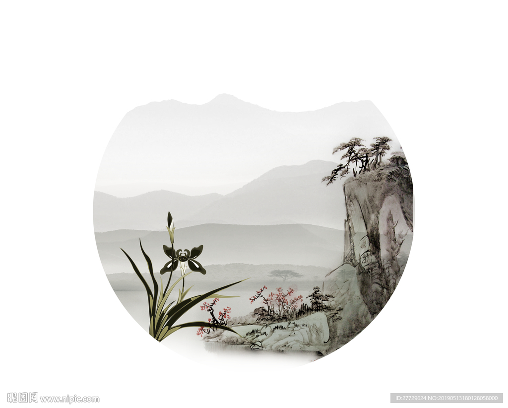 山水风景画