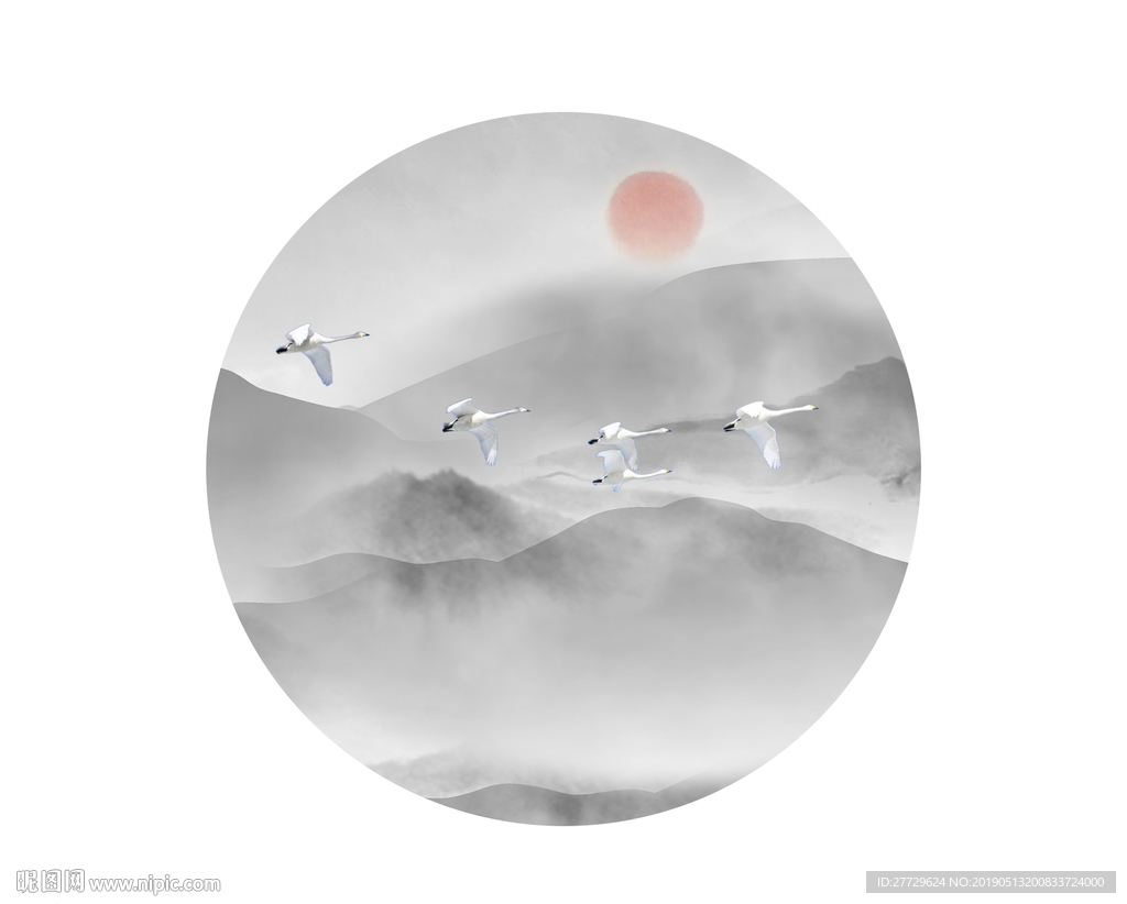 国画山