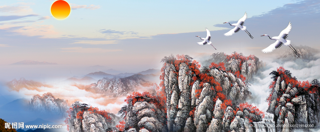 山水风景画