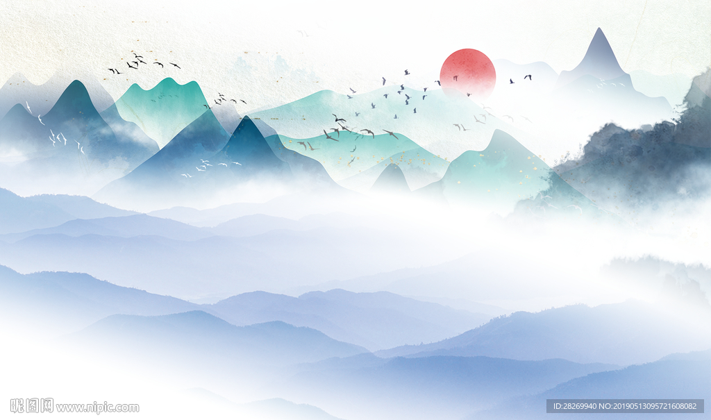 水墨画