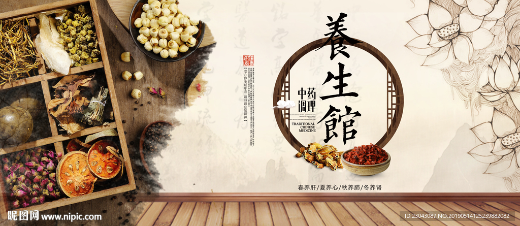 养生海报