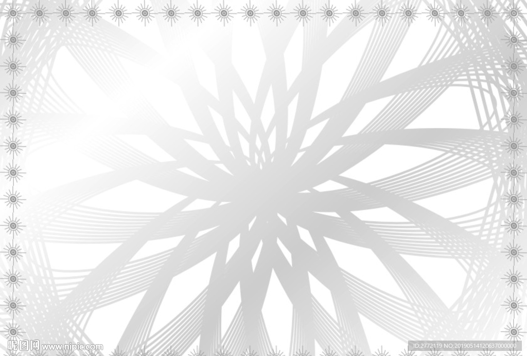 银光闪 特约证书纹