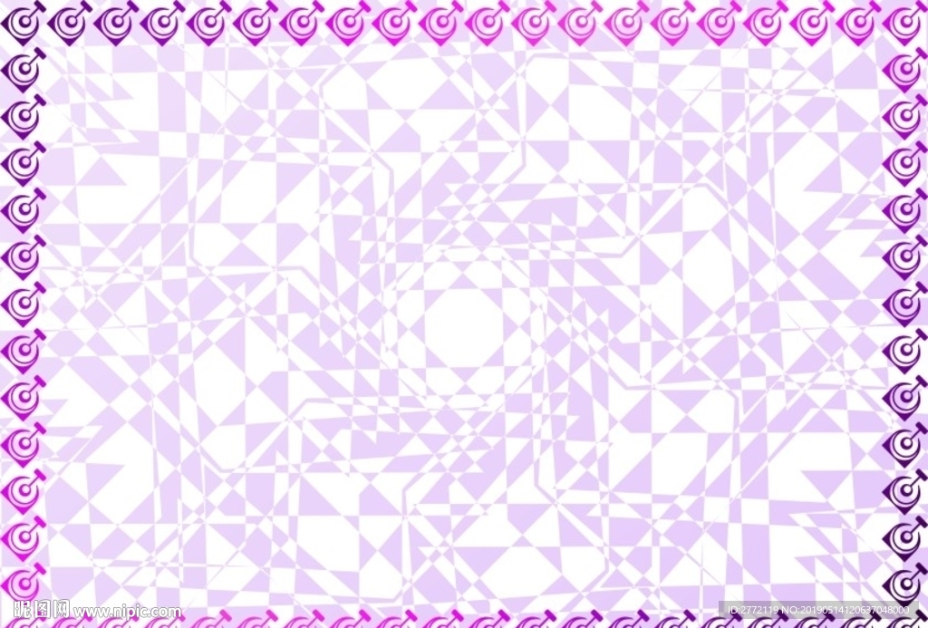 紫团 证书底纹