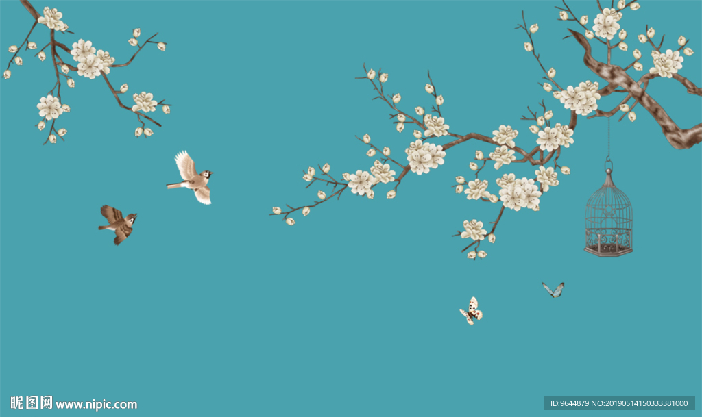 工笔花鸟