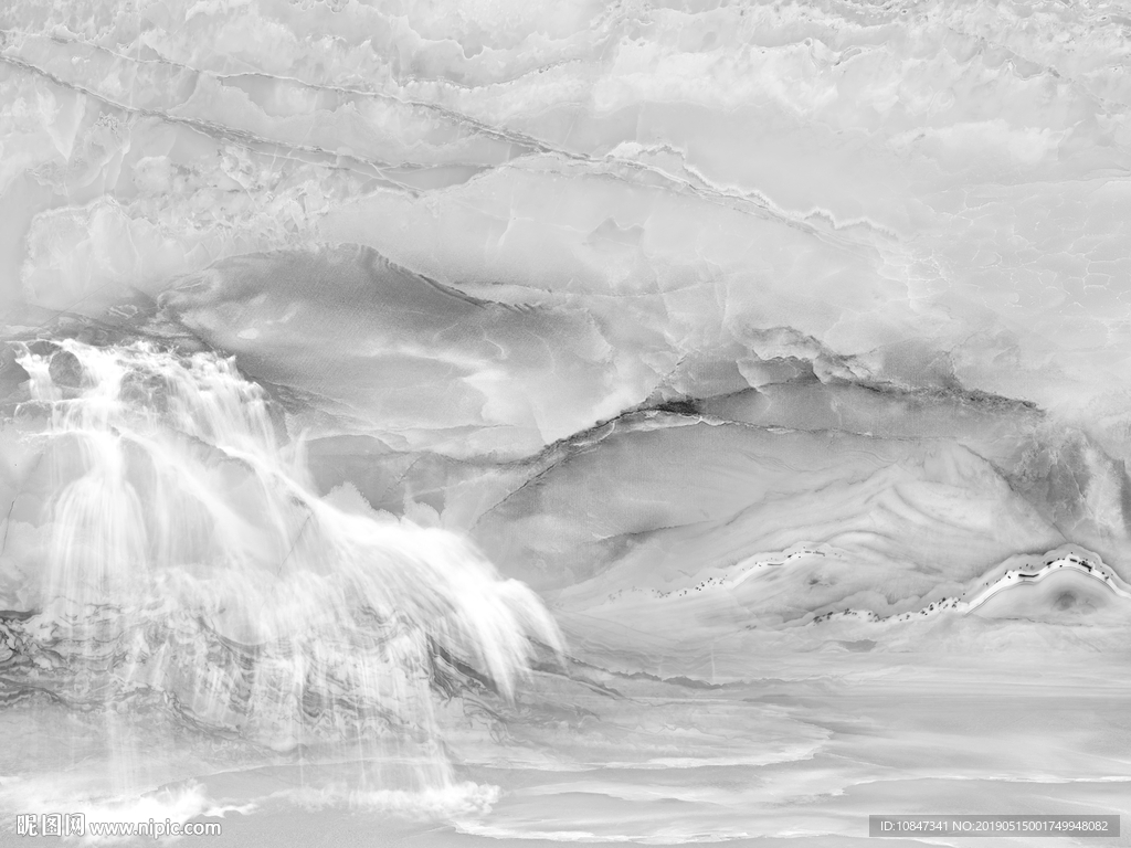 高温烧大理石 山水大理背景