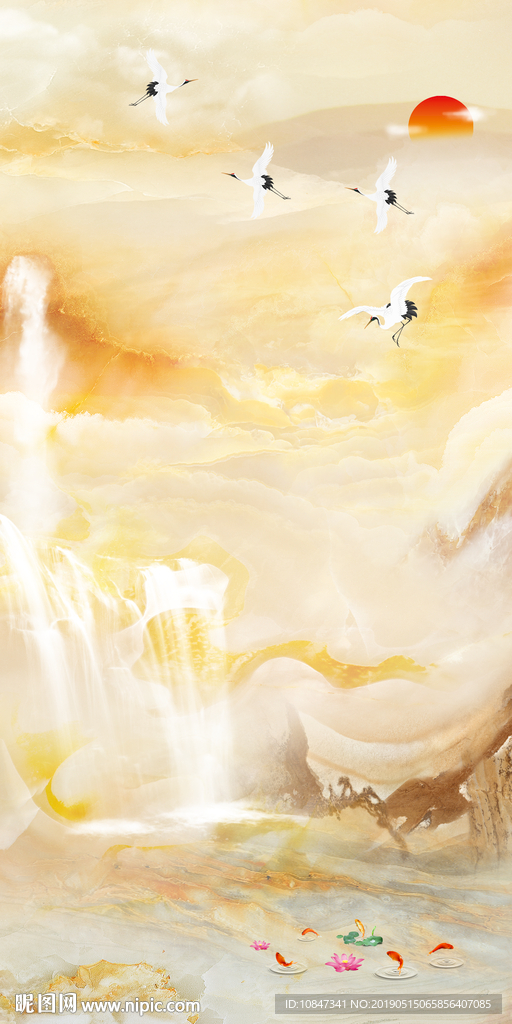 高温烧 高清 山水大理石  玉