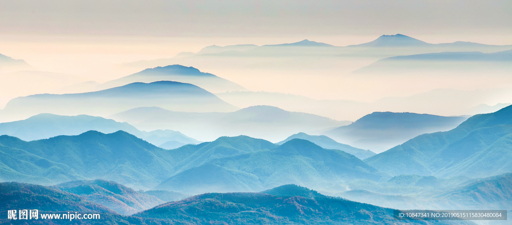 中式水墨山水 山水情 水墨画