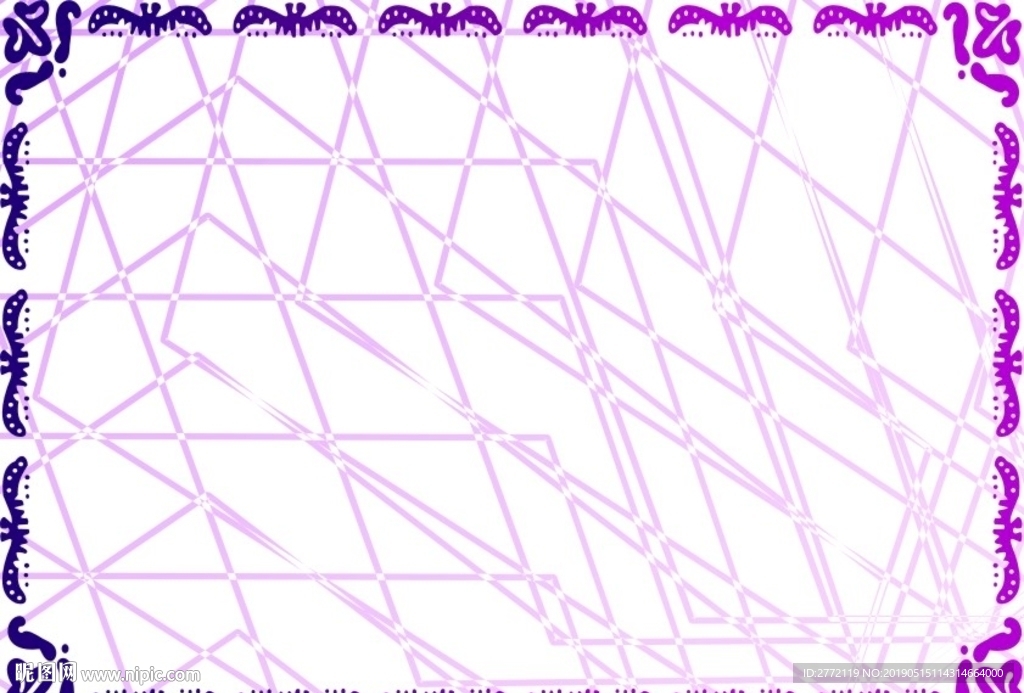 紫罗兰 网络证书纹