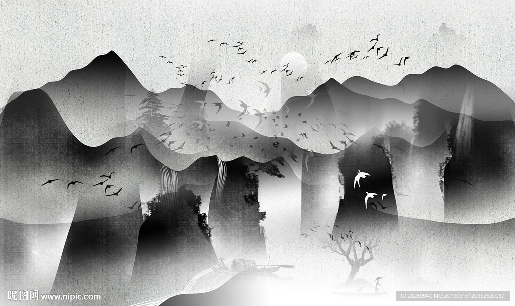 山水装饰画