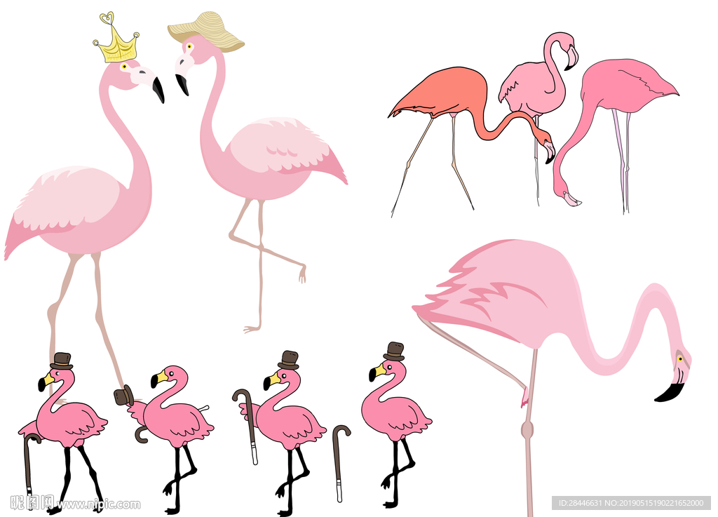 墙贴手绘设计元素