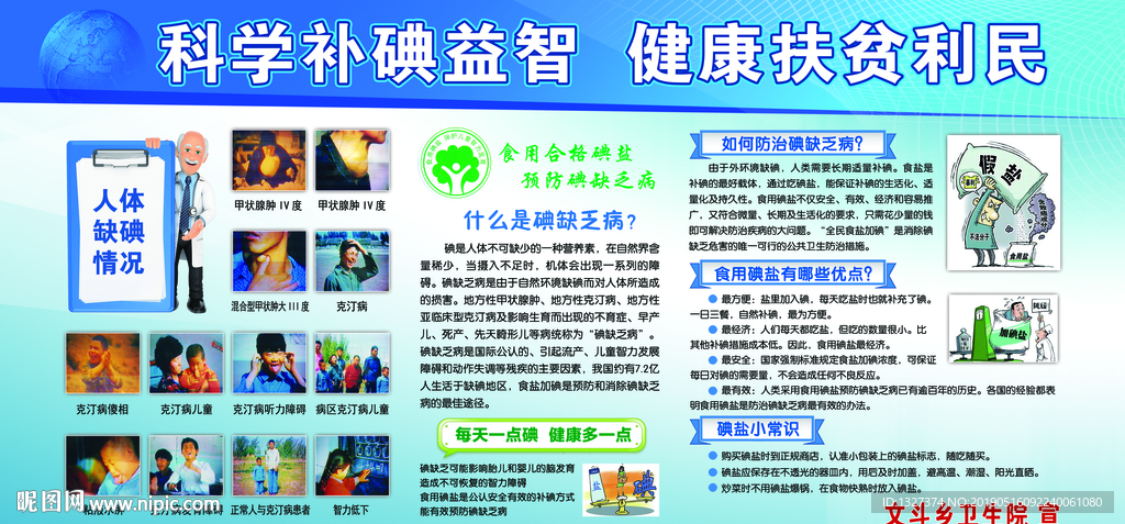 防治碘缺乏病日