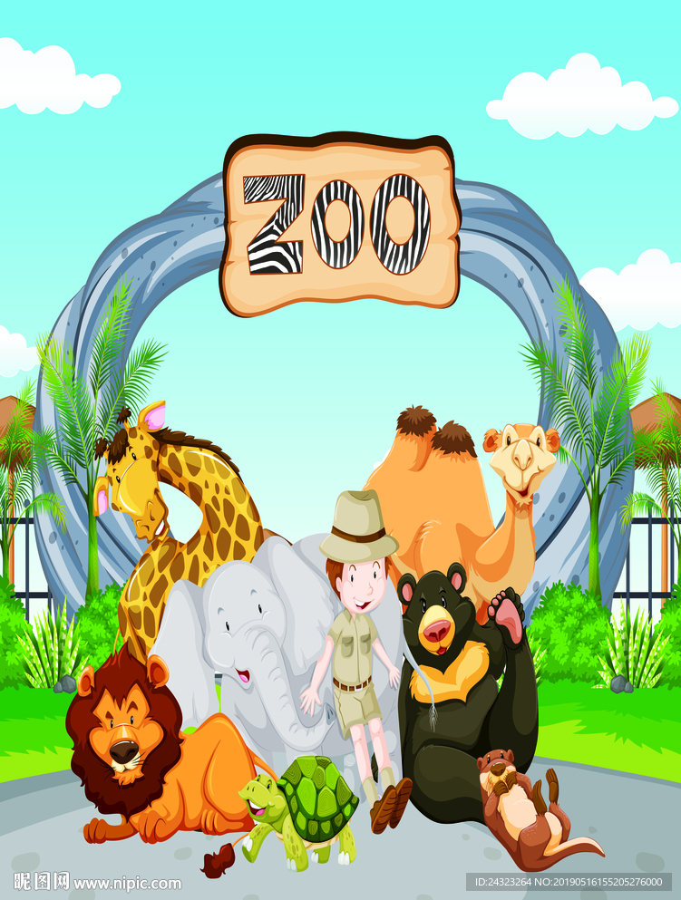 卡通动物园  ZOO