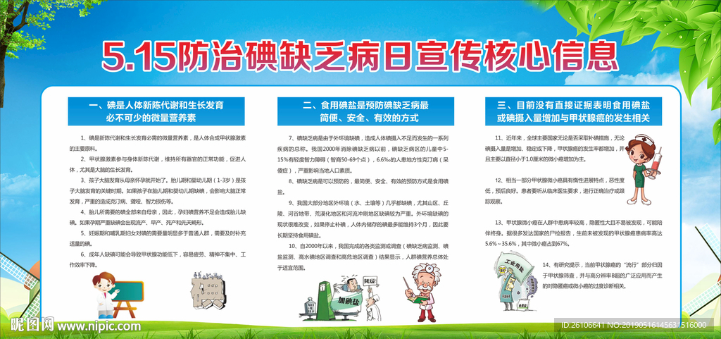 防治碘缺乏日