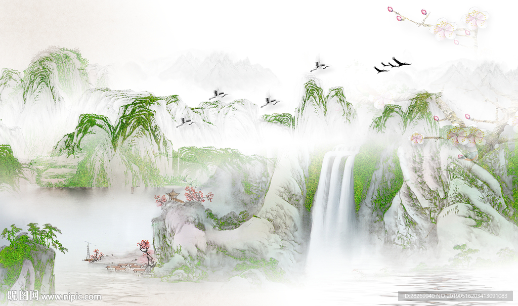 创意山水风景