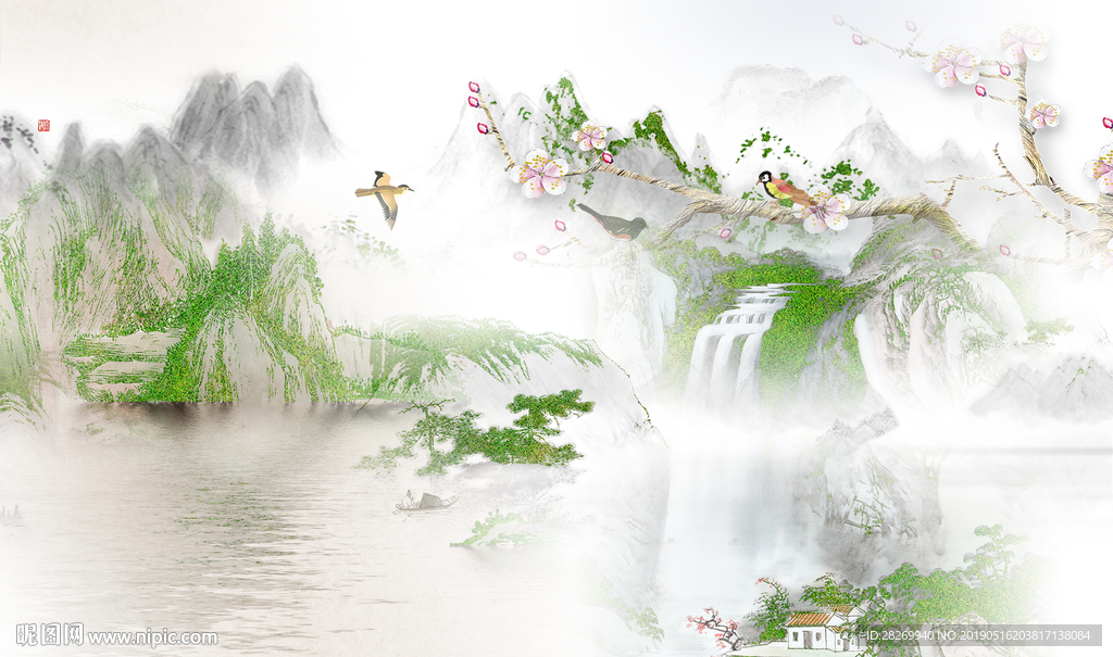 创意山水风景