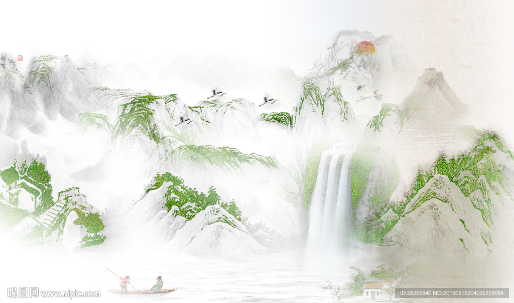 创意山水风景