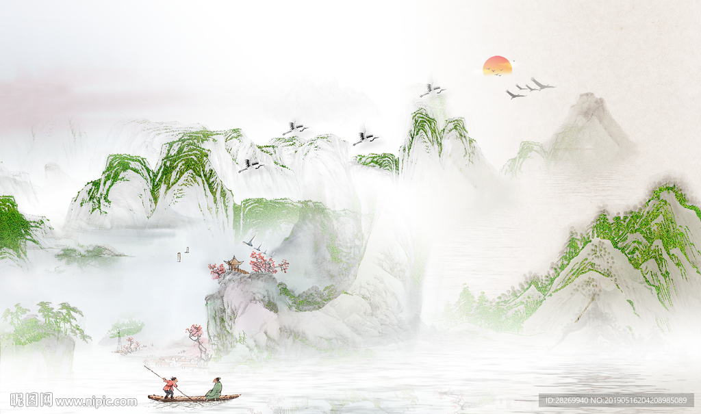 创意山水风景