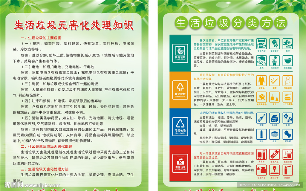 生活垃圾无害化处理知识
