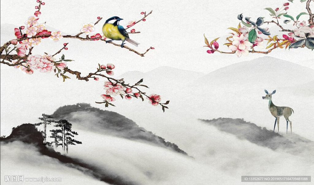 水墨山水