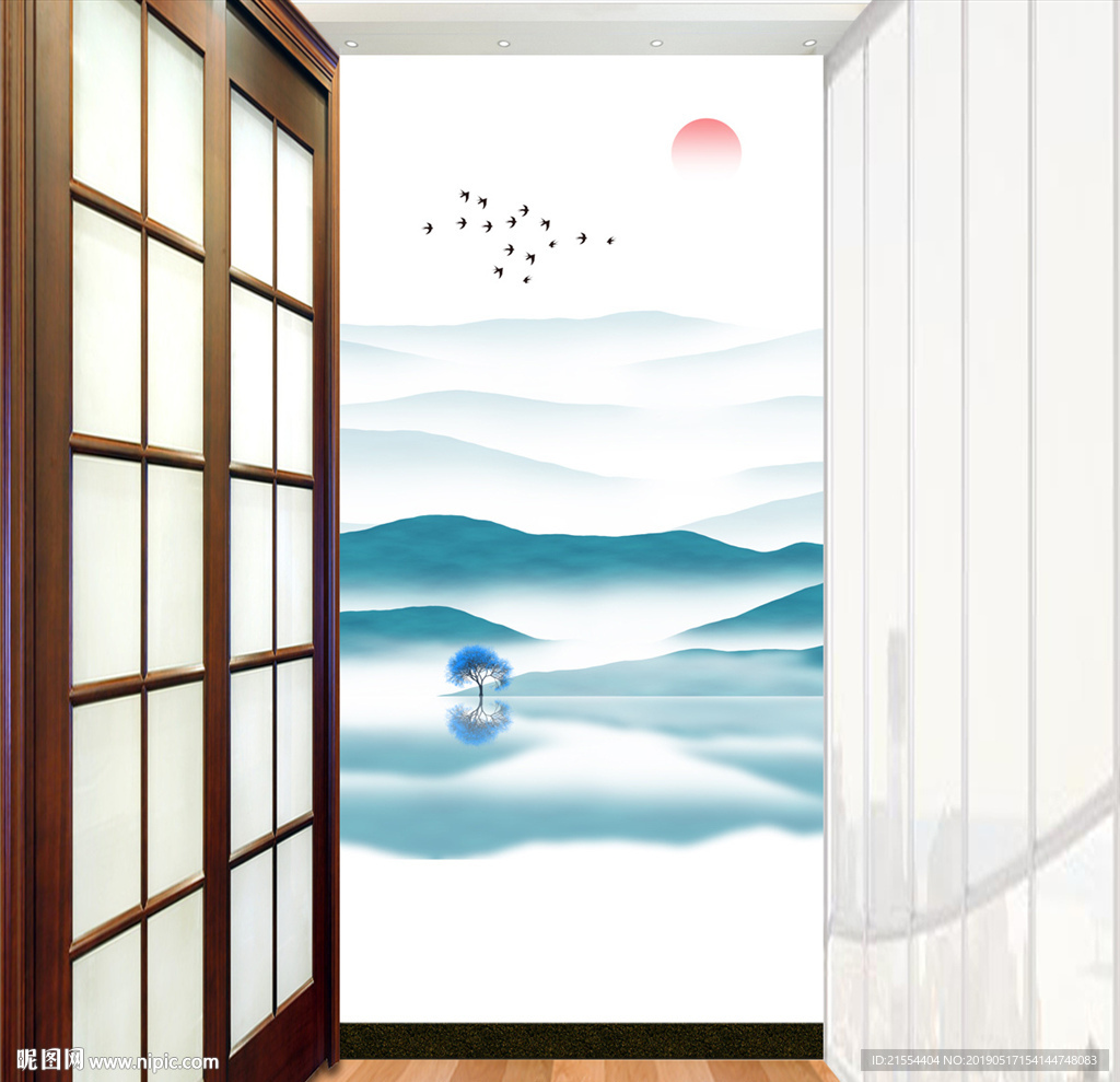 玄关背景墙