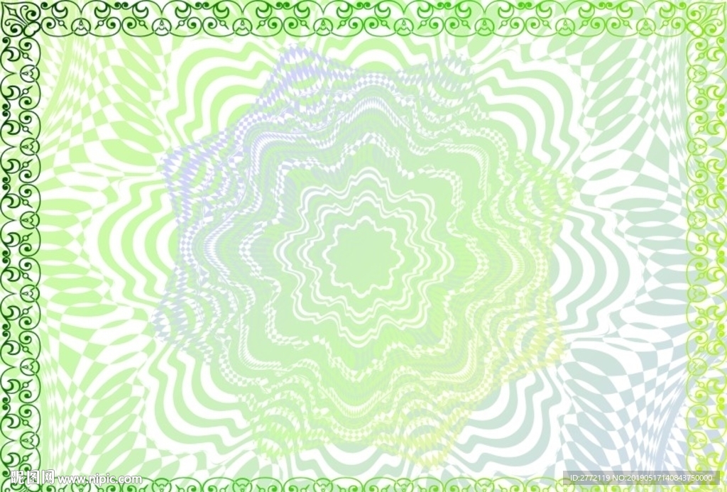 果木青 绿色证件纹