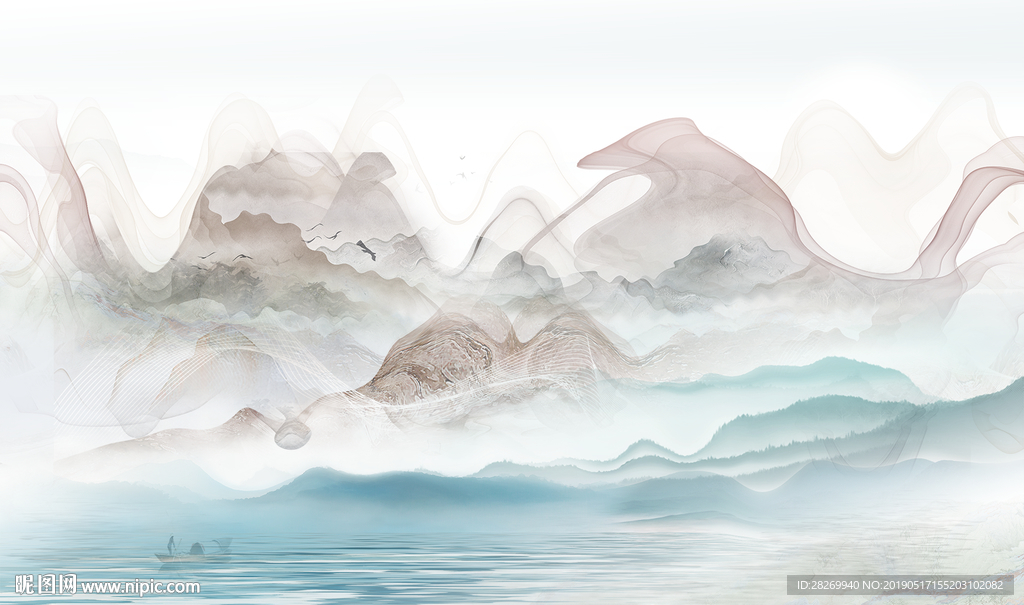 水墨山水