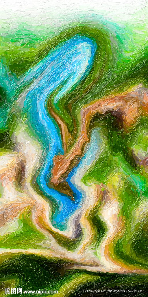 油画