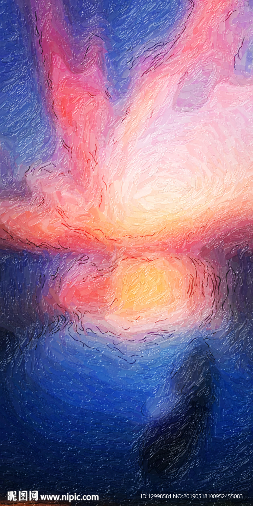 酒店油画