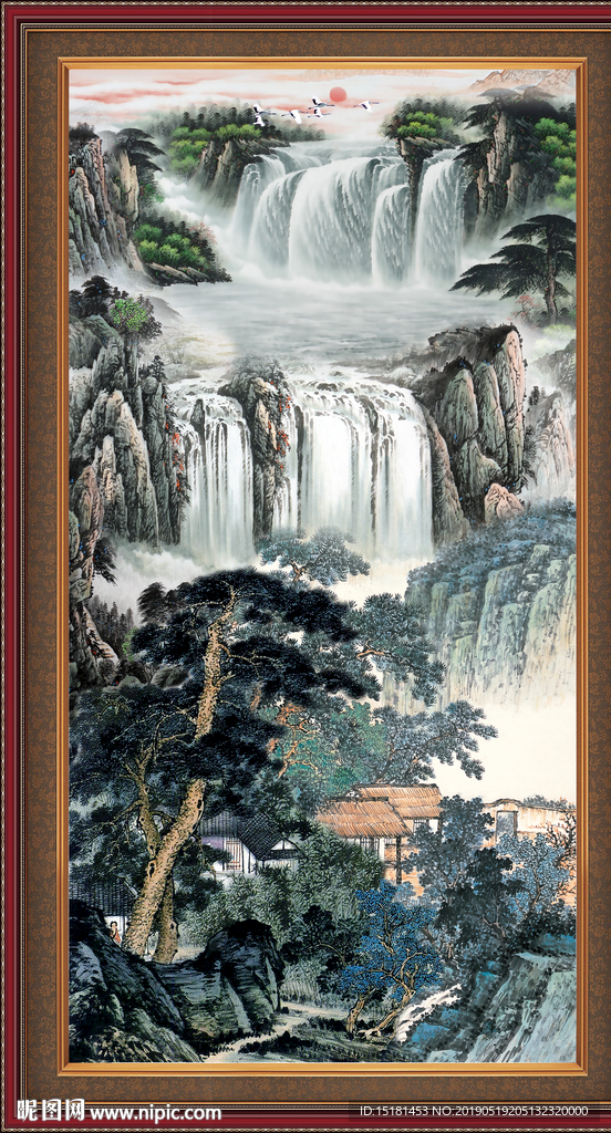 山水风景图