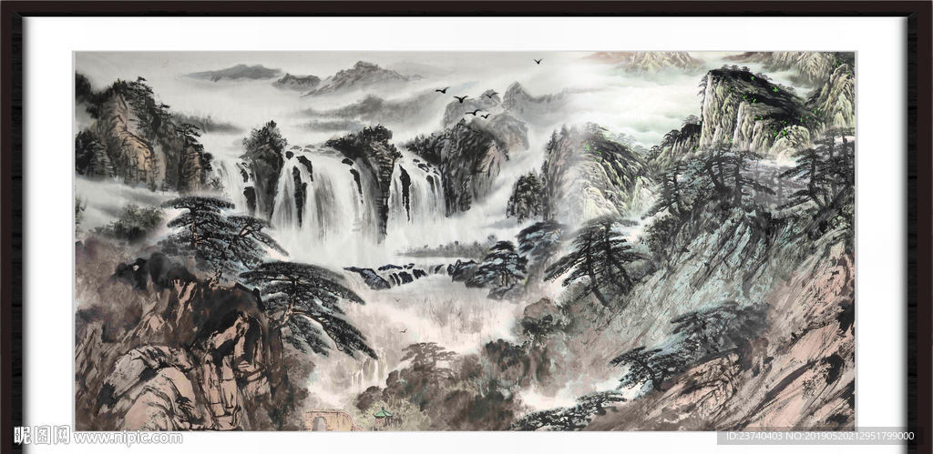 国画山水