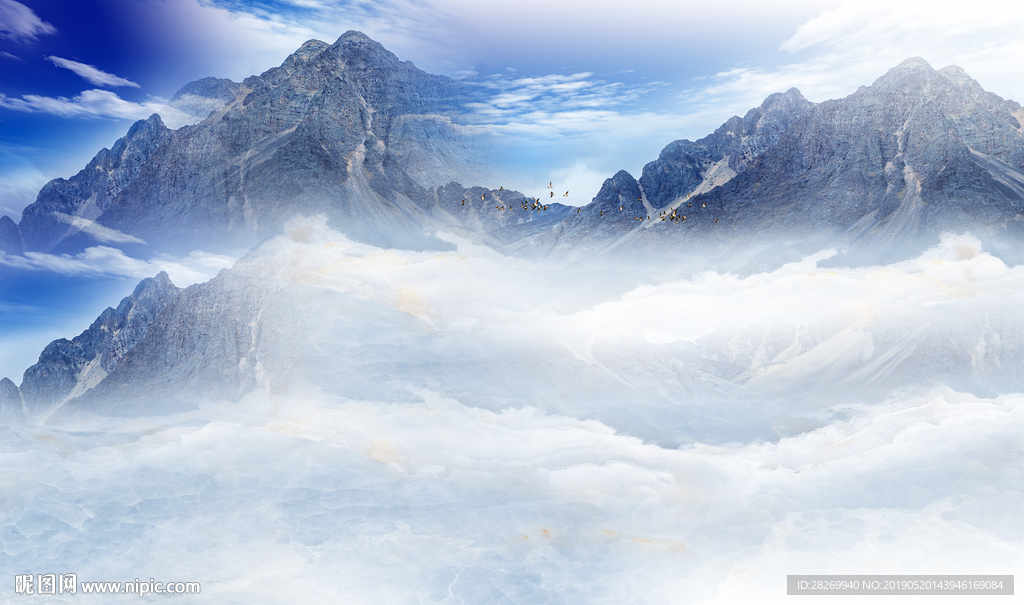新中式山水画