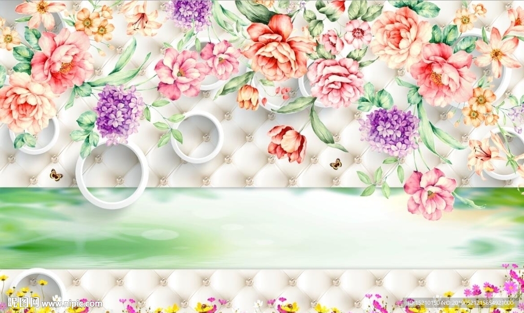 梦幻玫瑰花