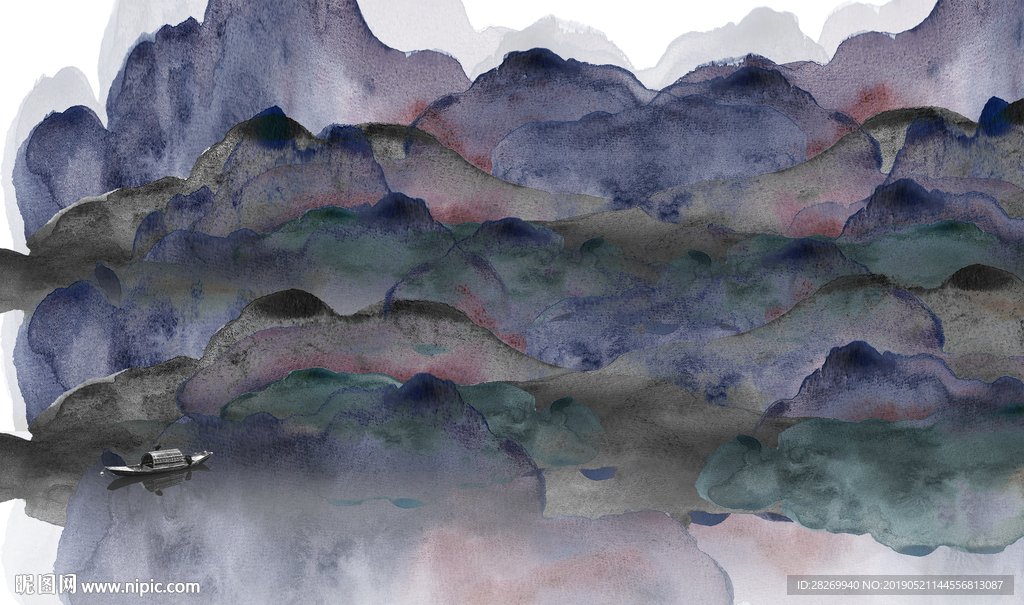 新中式山水