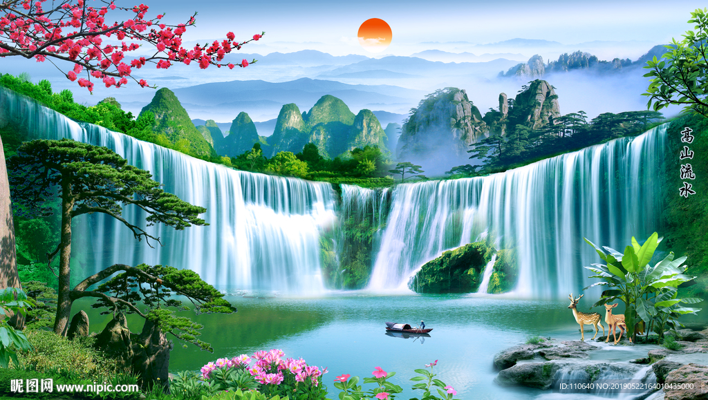 风景壁画