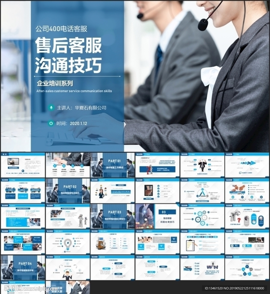 400客服售后沟通技巧PPT