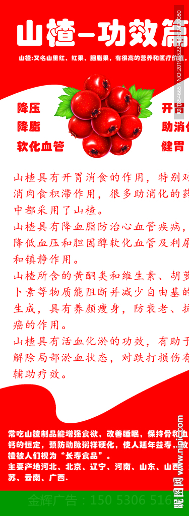 山楂的功效与作用