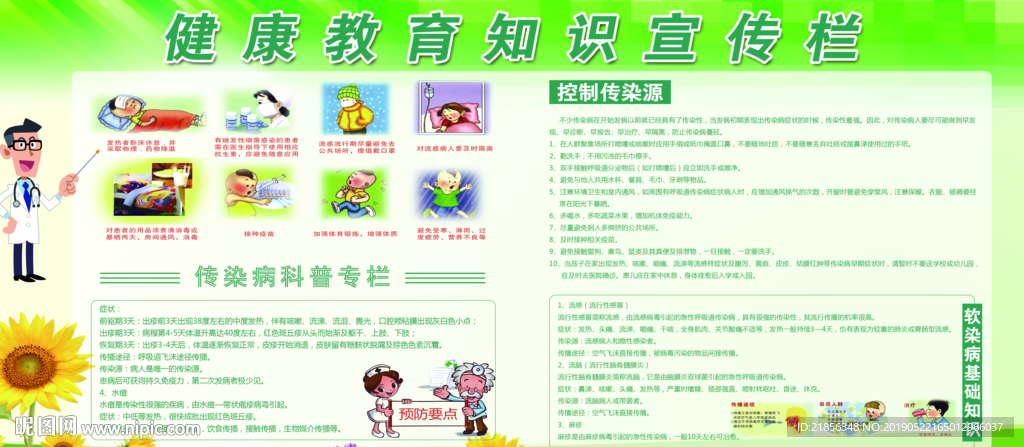 健康教育宣传栏