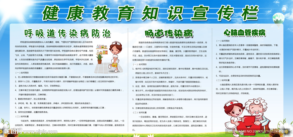 健康教育宣传栏