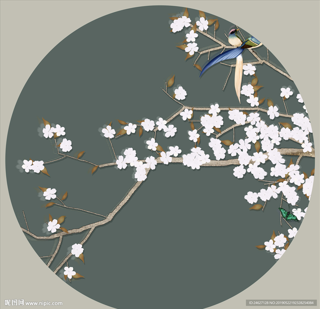 中式花鸟