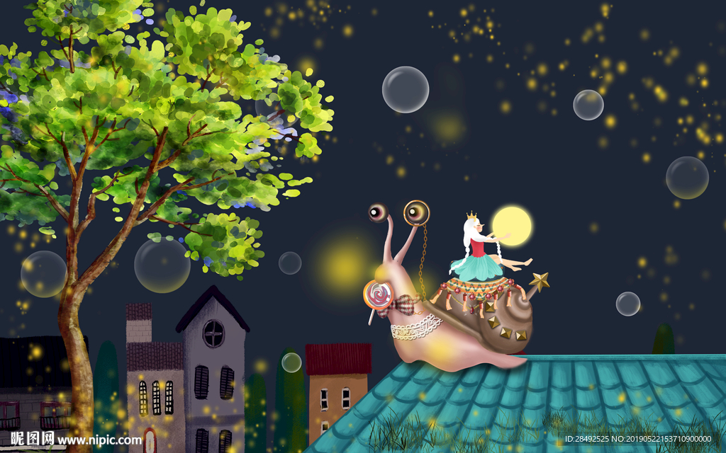 唯美动漫背景墙