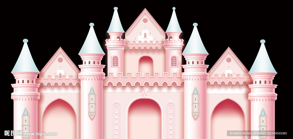 粉色城堡