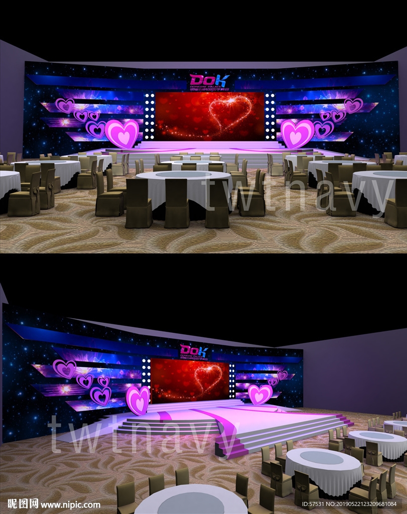 舞台效果图