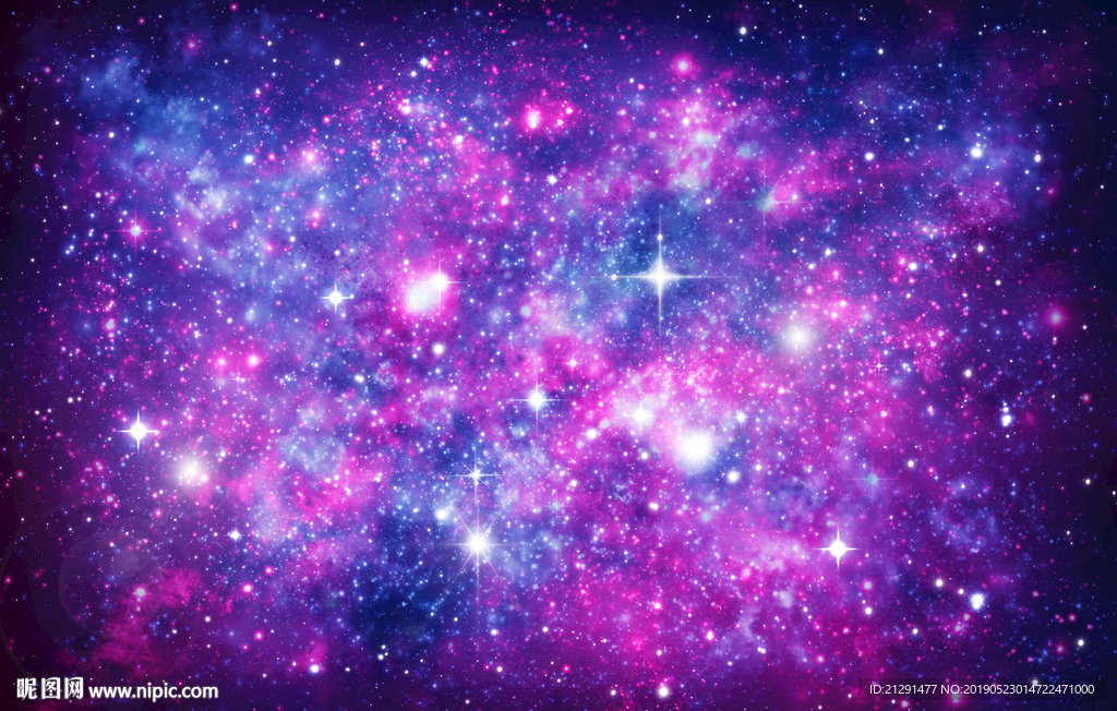 星空梦幻星空背景