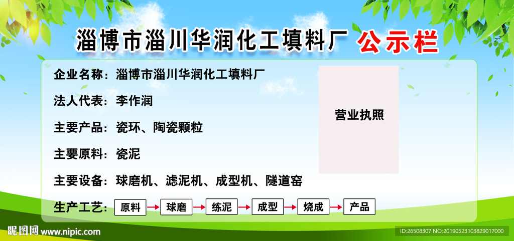 环保公示栏